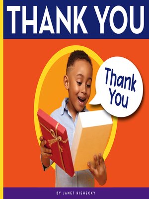 cover image of Thank You